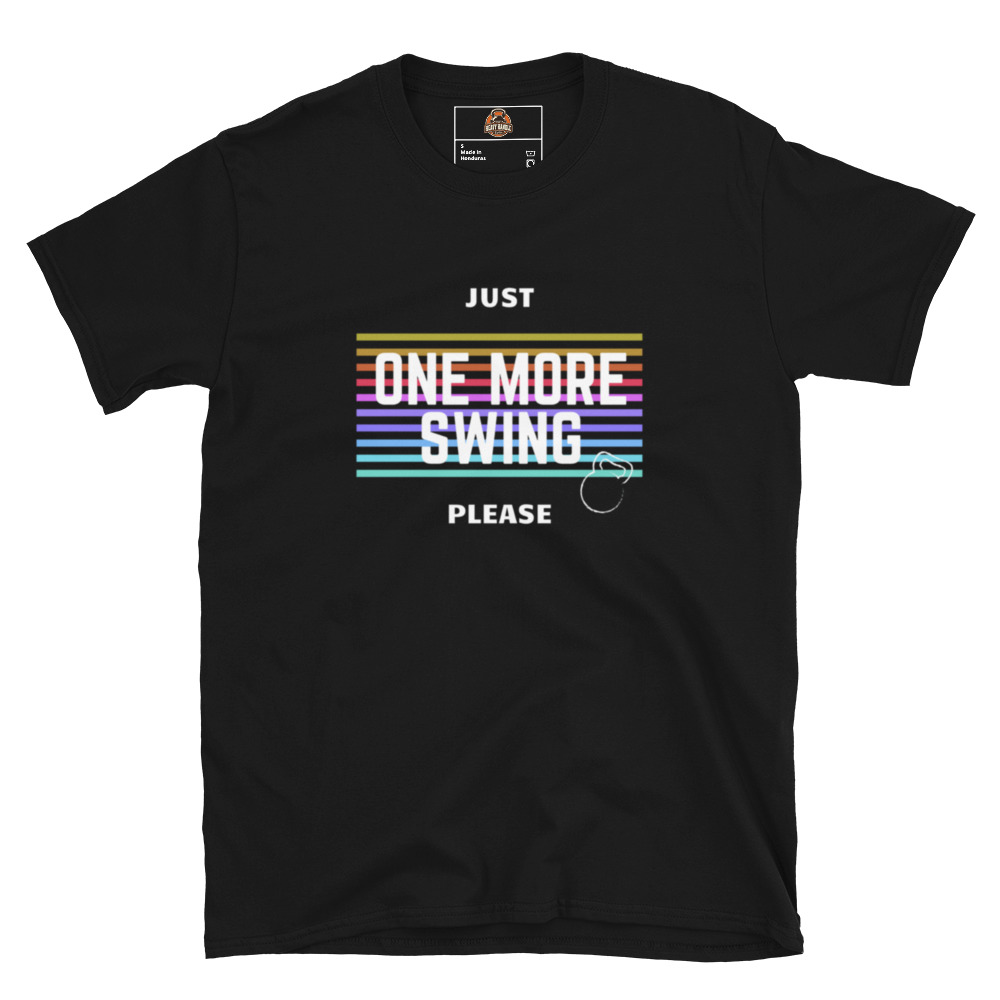 Just one more Swing - Kettlebell Unisex-T-Shirt – Bild 2