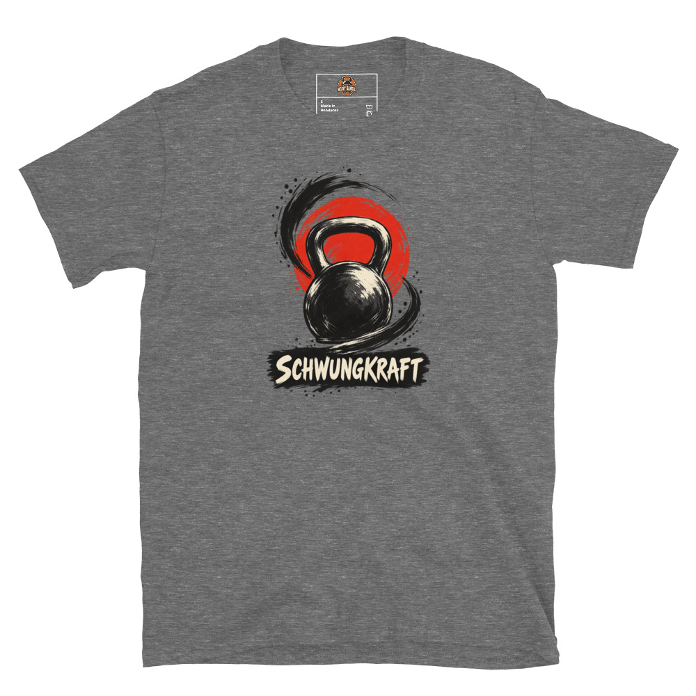 Kettlebell Schwungkraft - Unisex-T-Shirt – Bild 7