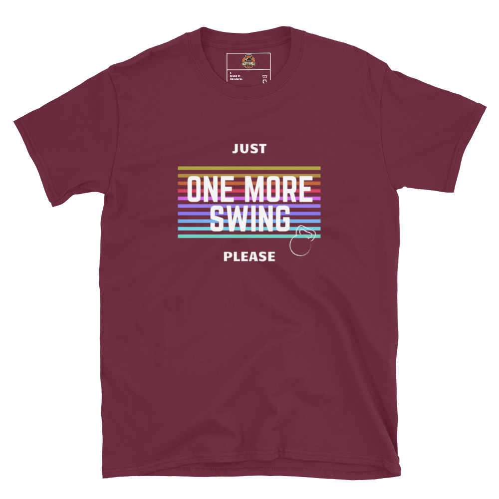 Just one more Swing - Kettlebell Unisex-T-Shirt – Bild 6