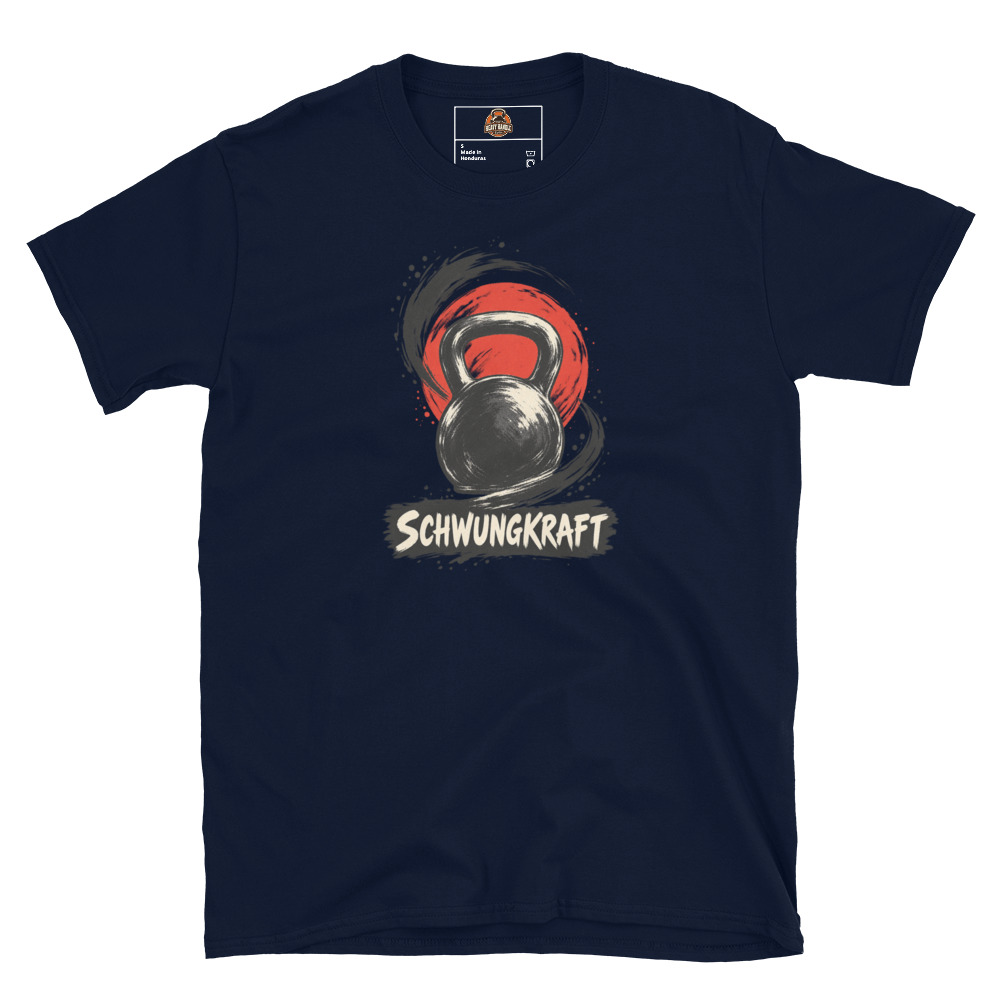 Kettlebell Schwungkraft - Unisex-T-Shirt – Bild 2