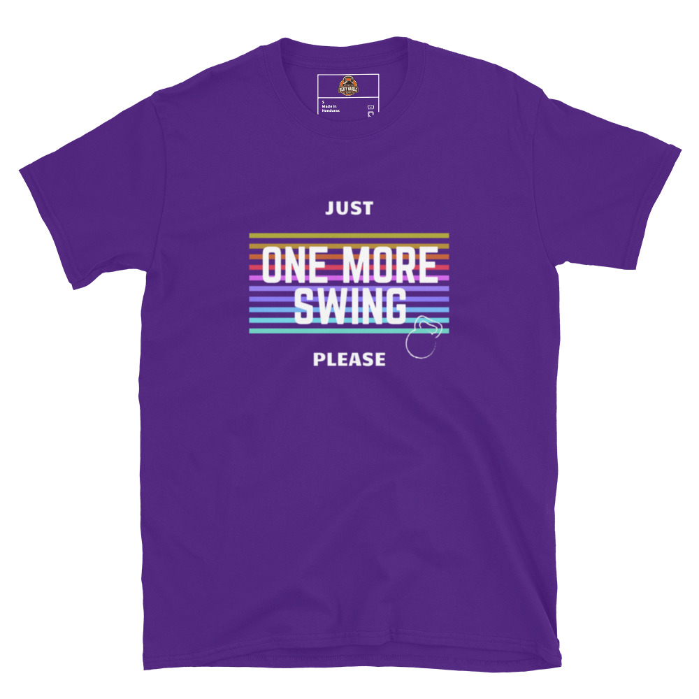 Just one more Swing - Kettlebell Unisex-T-Shirt – Bild 5