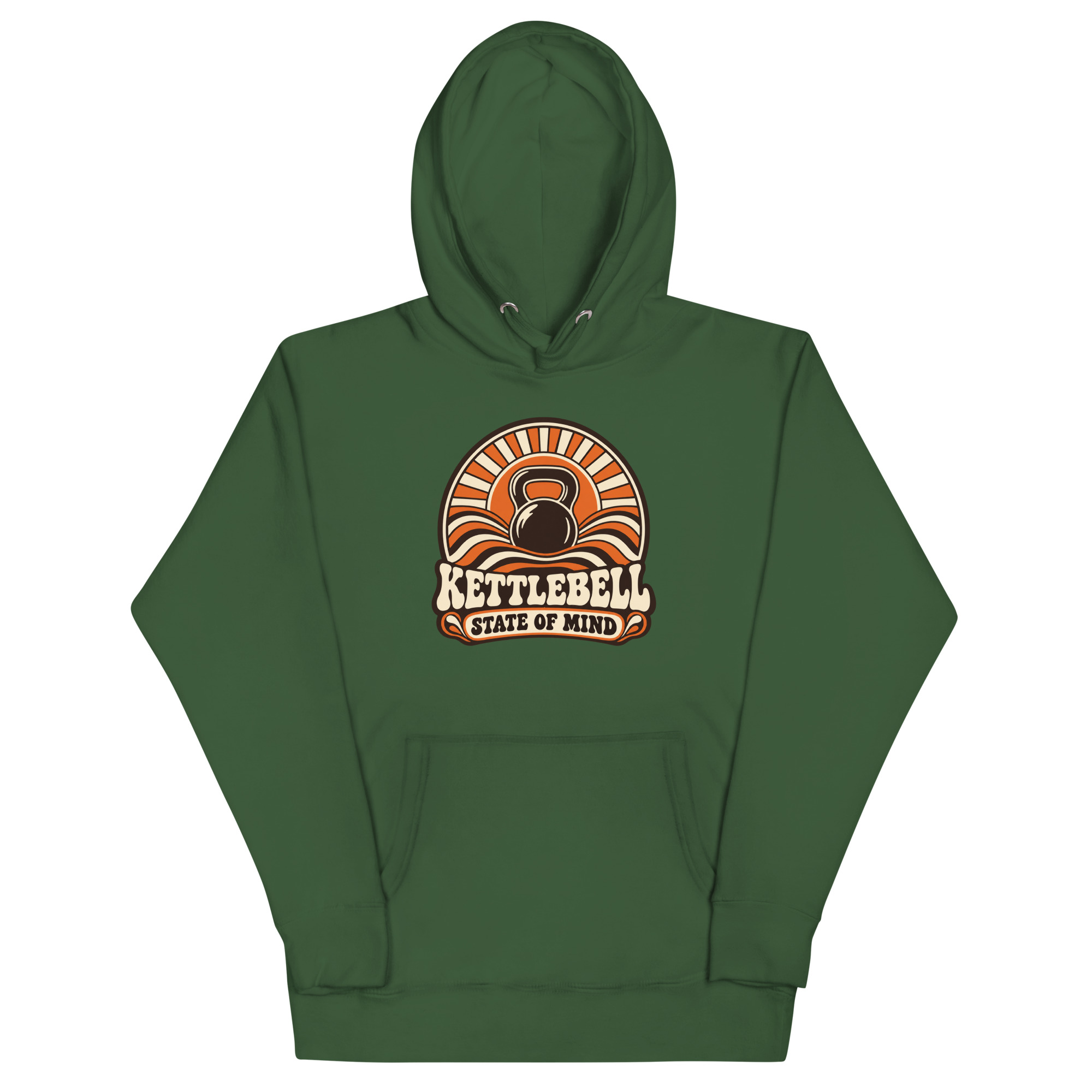 Kettlebell State of Mind Unisex-Kapuzenpullover – Bild 7