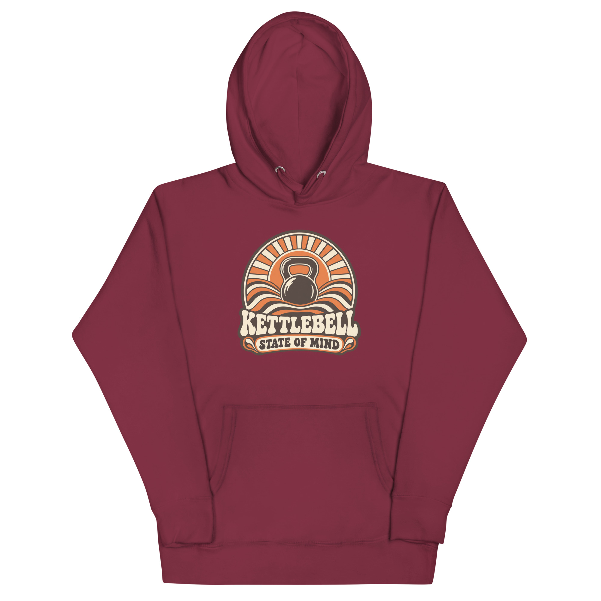 Kettlebell State of Mind Unisex-Kapuzenpullover – Bild 3