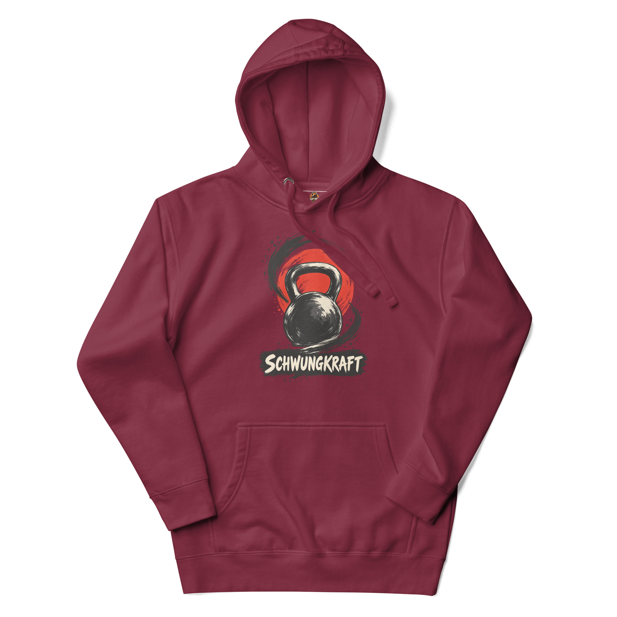 Kettlebell Schwungkraft Unisex-Kapuzenpullover – Bild 4