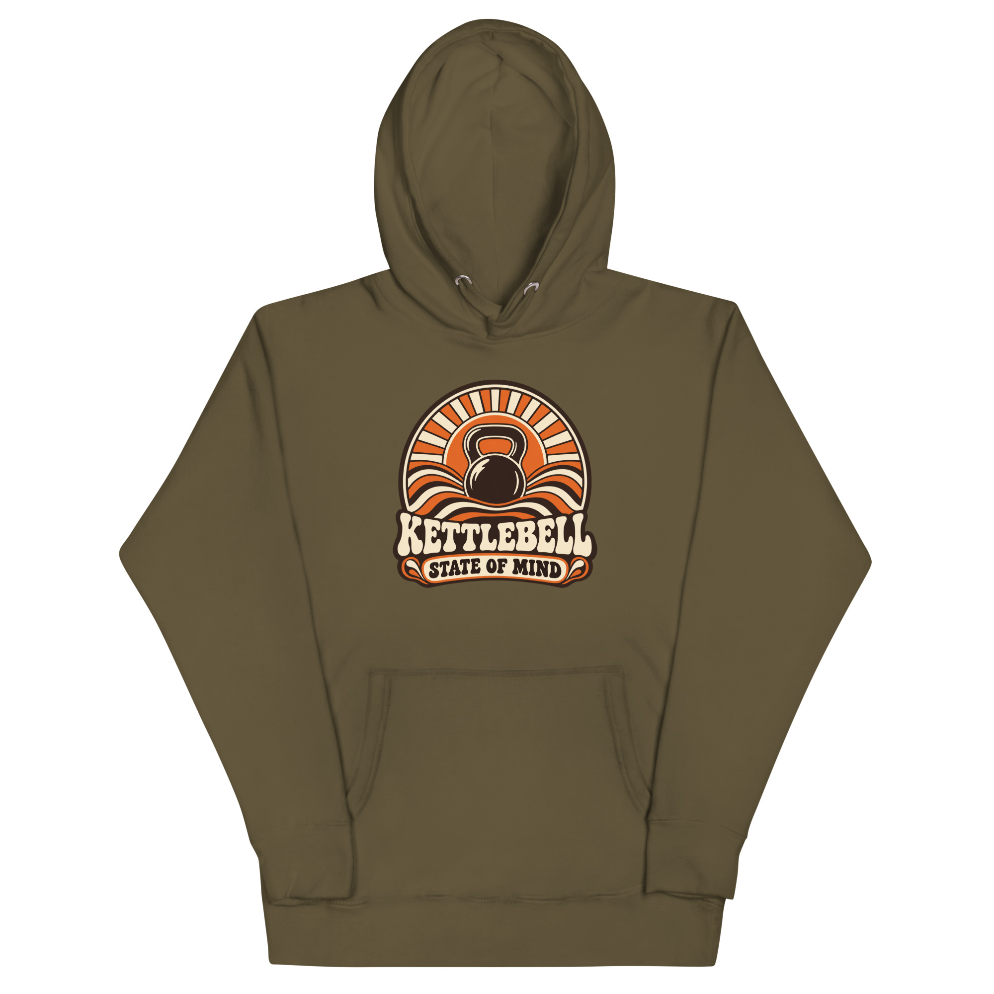 Kettlebell State of Mind Unisex-Kapuzenpullover – Bild 8