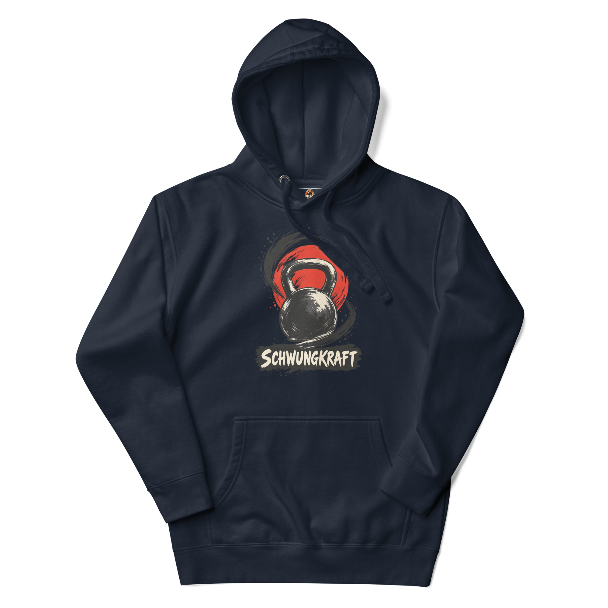 Kettlebell Schwungkraft Unisex-Kapuzenpullover – Bild 3