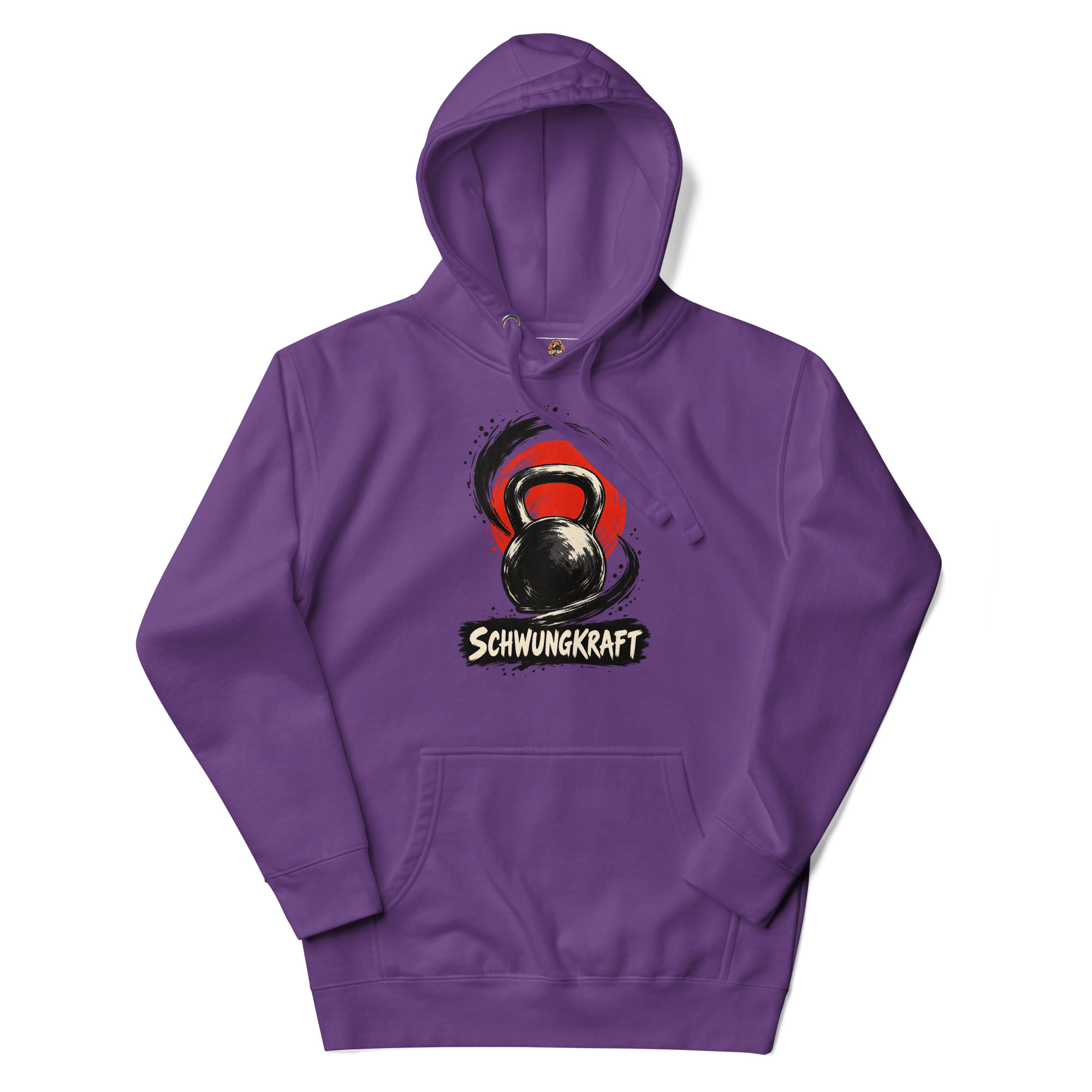 Kettlebell Schwungkraft Unisex-Kapuzenpullover – Bild 6
