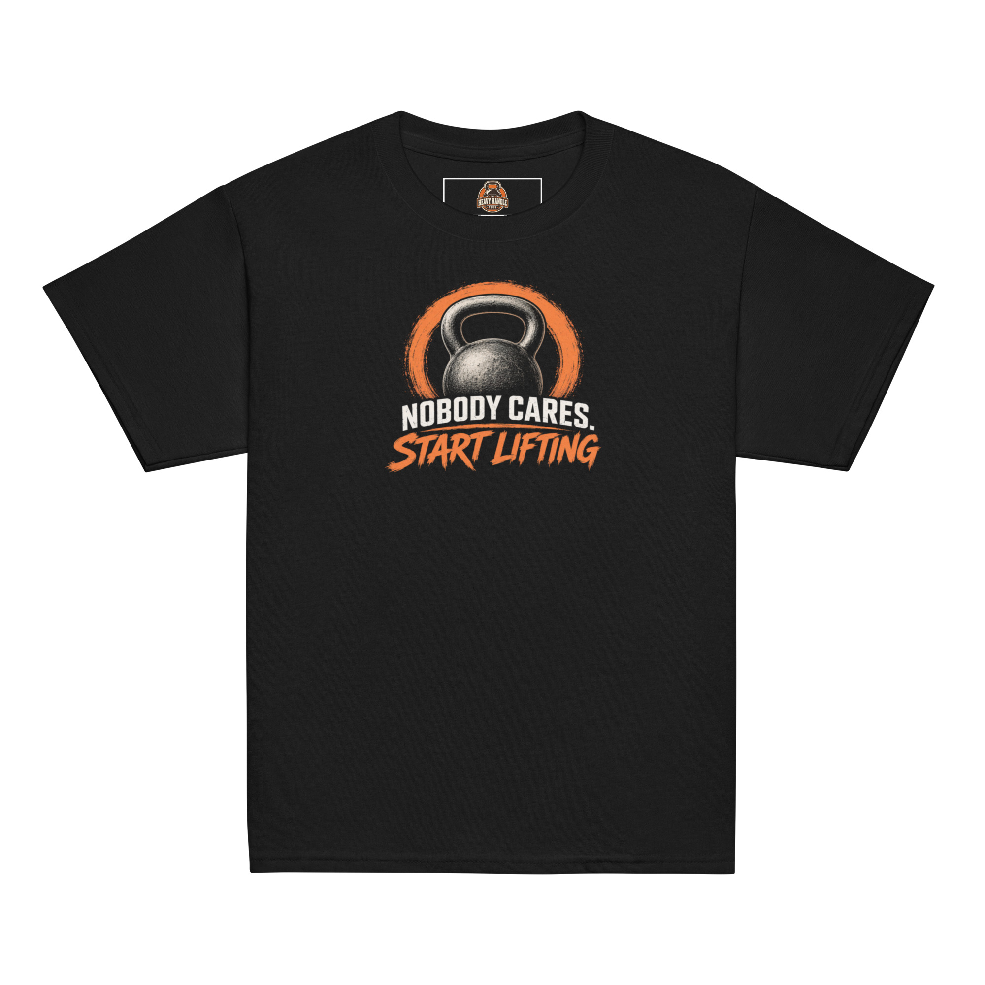 Nobody Cares. Start lifting - T-Shirt für Jugendliche – Bild 2
